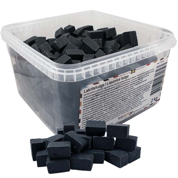Lakritsfudge 2kg
