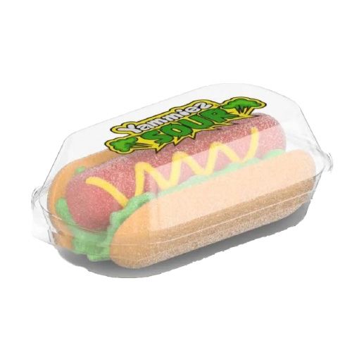 Yammiez Mallow Sour Hot Dog 50g x 12st