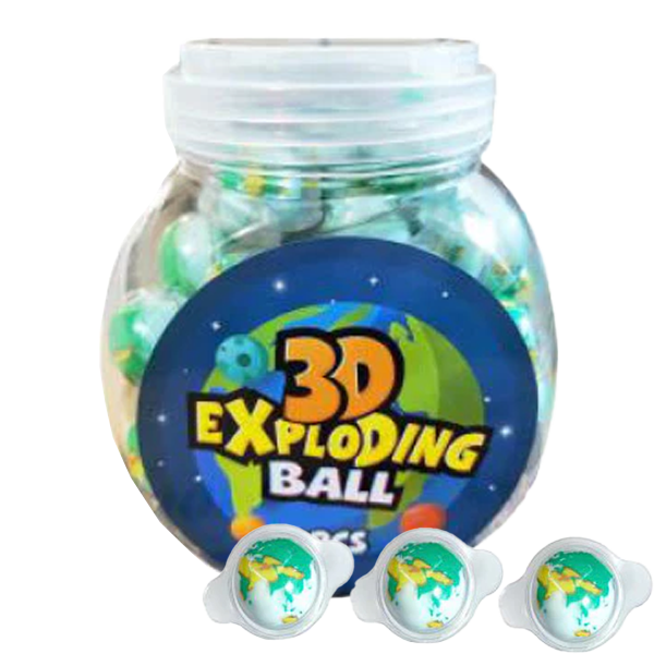 3D Planet Exploding Ball 10g x 50st