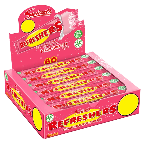 Refreshers Jordgubb 60-pack