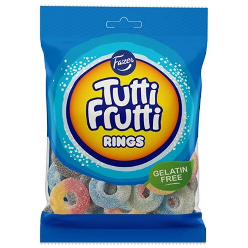 Tutti Frutti Rings 120g x 24 st