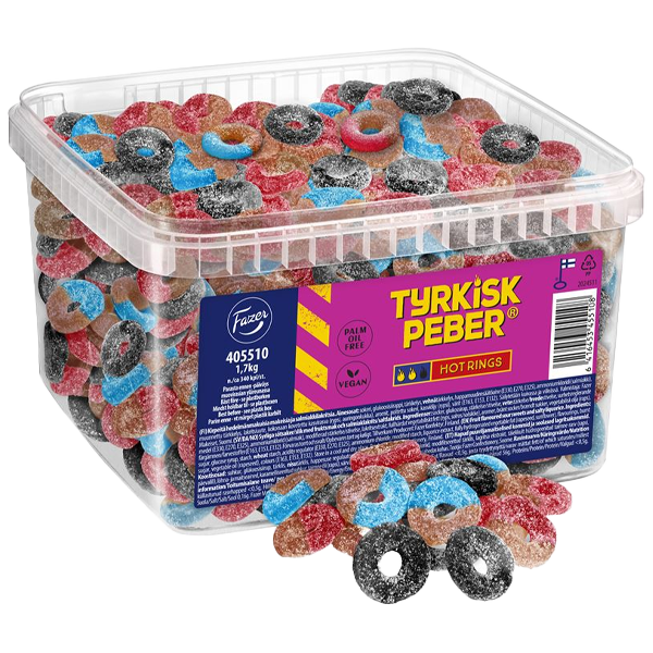 Tyrkisk Peber Hot Rings 1.7kg
