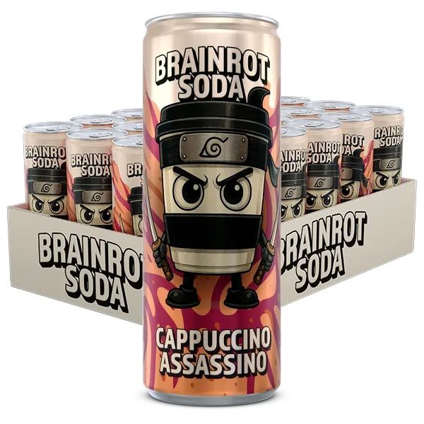 Brainrot Soda Cappuccino Assassino 24st