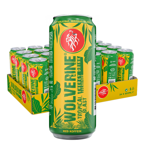 Wolverine Energy Tropical 24st x 50cl