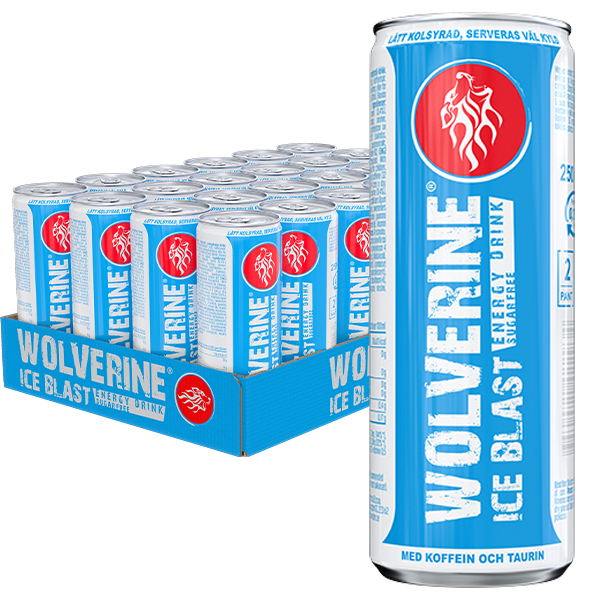 Wolverine Ice Blast 25cl x 24st