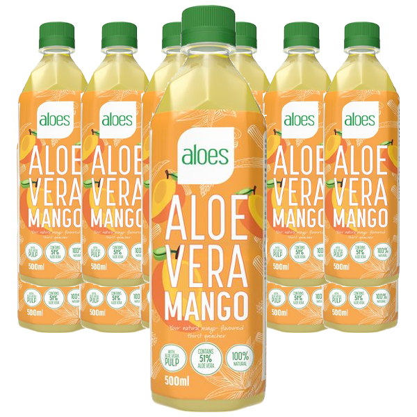Aloes Aloe Vera Mango 50cl x 12st