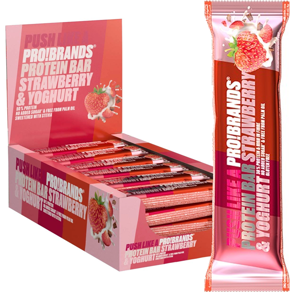 ProBrands Bar Straw/Yoghurt 45g x 24 st