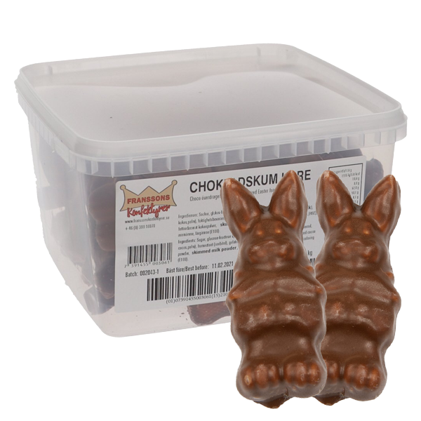 Franssons Chokoskumhare 1,2KG