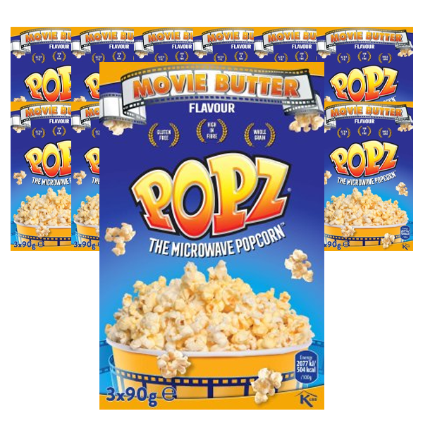 Popz Micropop Movie Butter 3x90G 12st