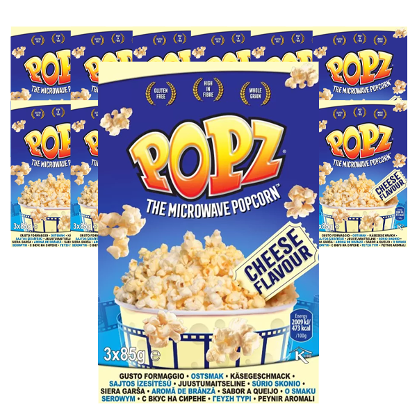 Popz Micropop Cheese 3x85G 12st