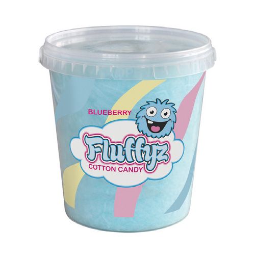 Sockervadd Fluffyz Blåbär 50g x 6st
