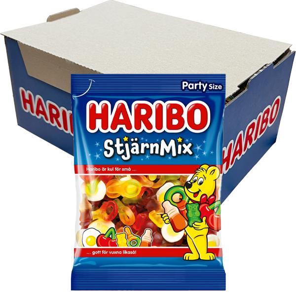 Haribo Stjärn Mix 170g x 14st