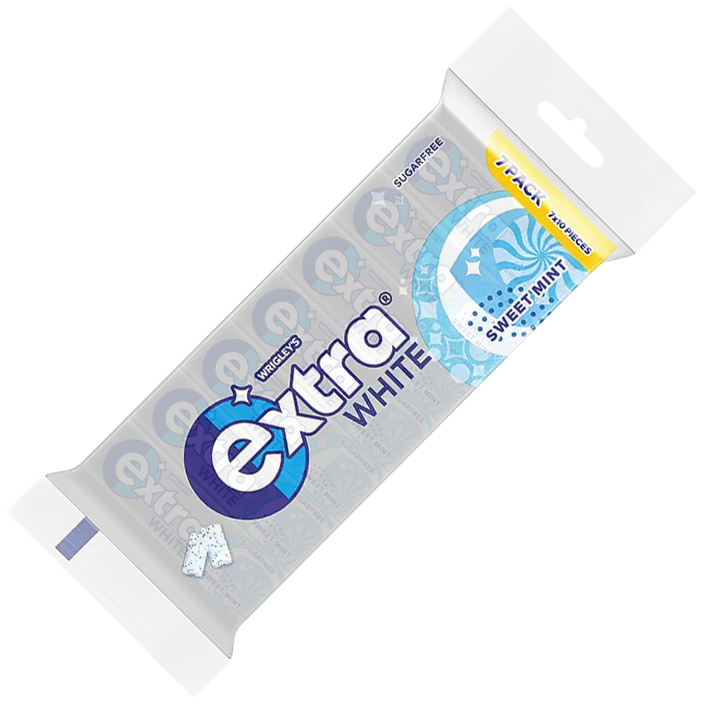 Extra White Sweet Mint 7pack (7x10bitar)