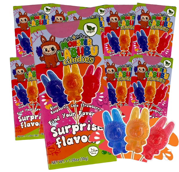 10st - Monster Labubu Lollipop 30g