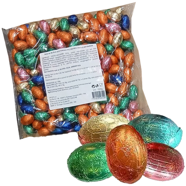Staniolägg mjölkchoklad - 1kg
