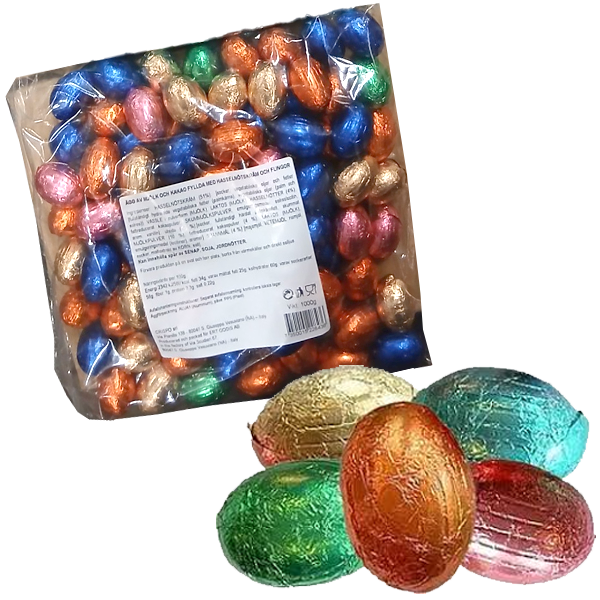 Staniolägg Hasselnöt med crisp - 1kg