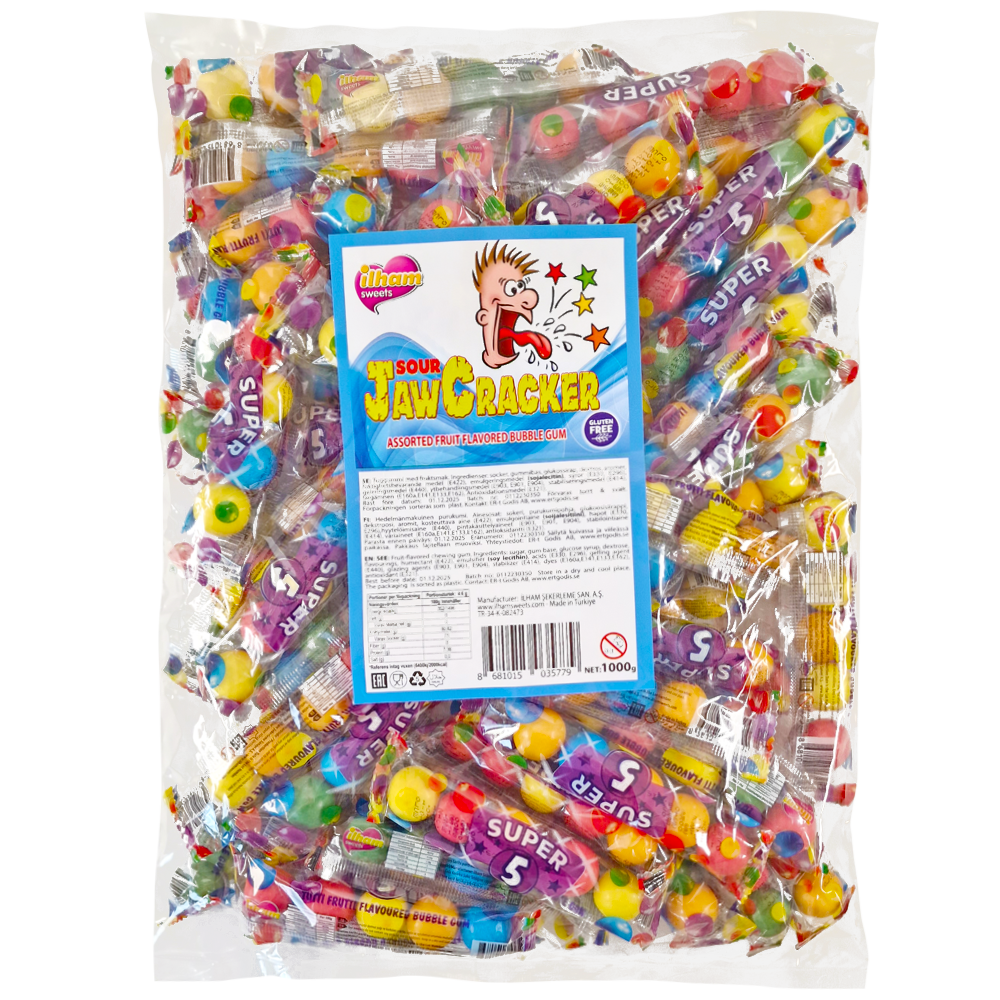 Jaw Cracker Assorted Fruit 1kg