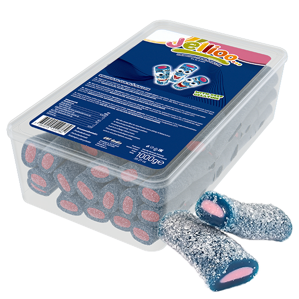 Knubbisar Sur Blå Hallon 1kg