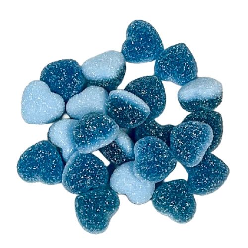 Jellioo Sour Blue Hearts