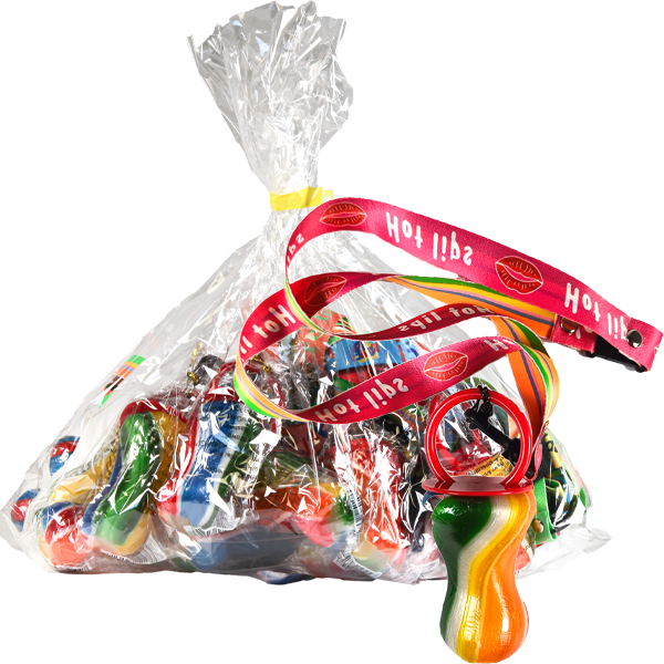 Jellioo Nappar Regnbåge 110g x 12st