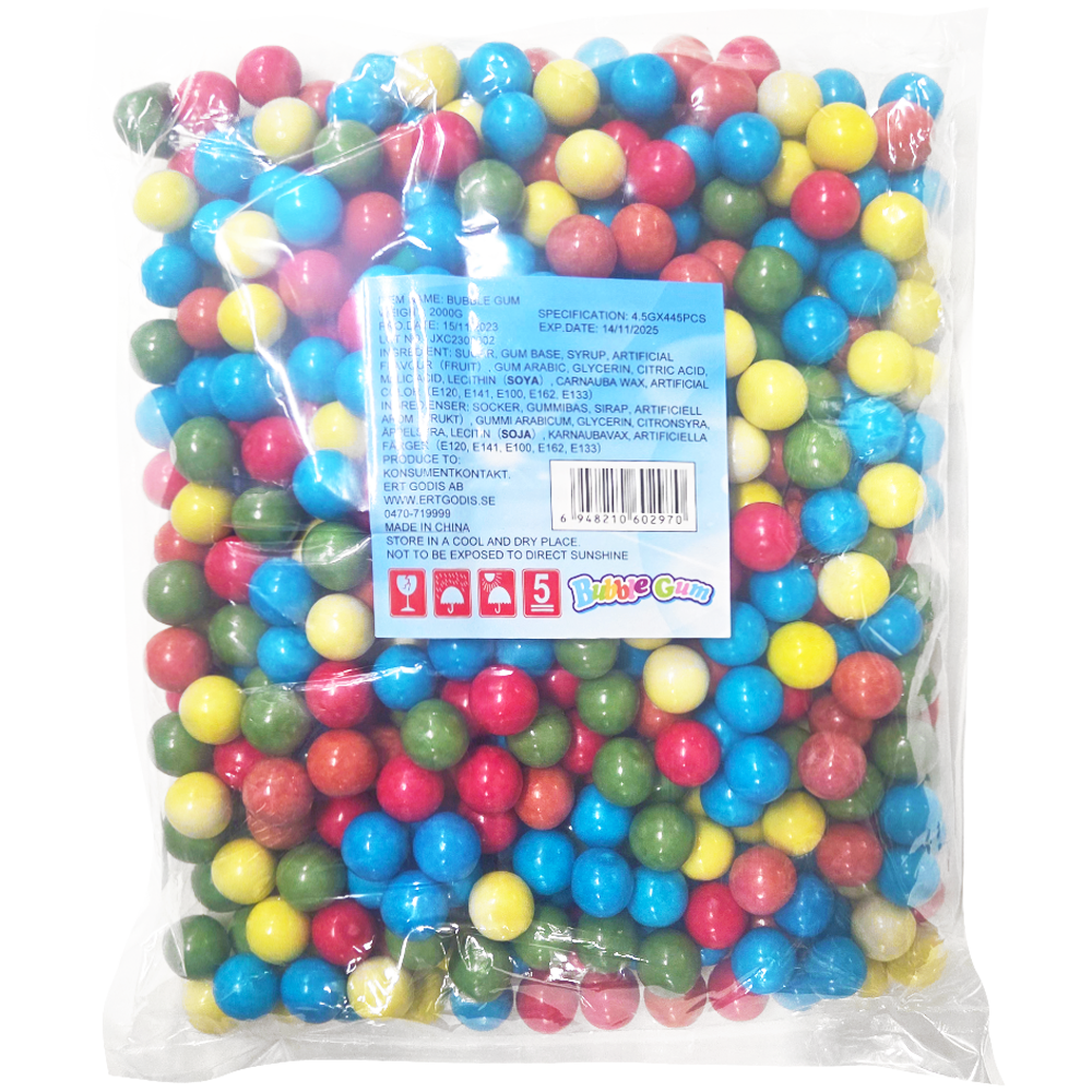 Stora Tuggummikulor 2kg