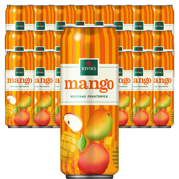 Kiviks Kolsyrad Mango 33cl x 24st