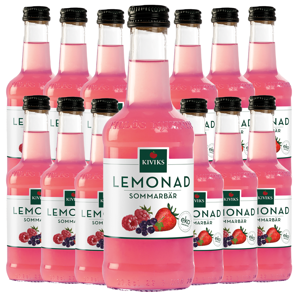 Kivik Lemonad Eko Sommarbär 12x 27,5cl