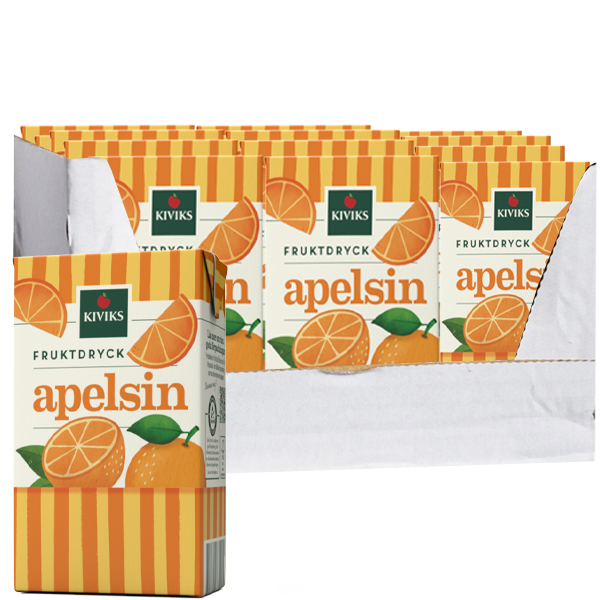 Kiviks Apelsin Fruktdryck 25cl x 27st