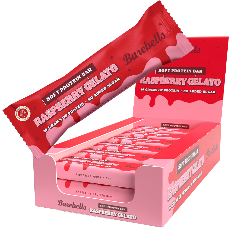Barebells Soft Raspberry Gelato 55g x 12