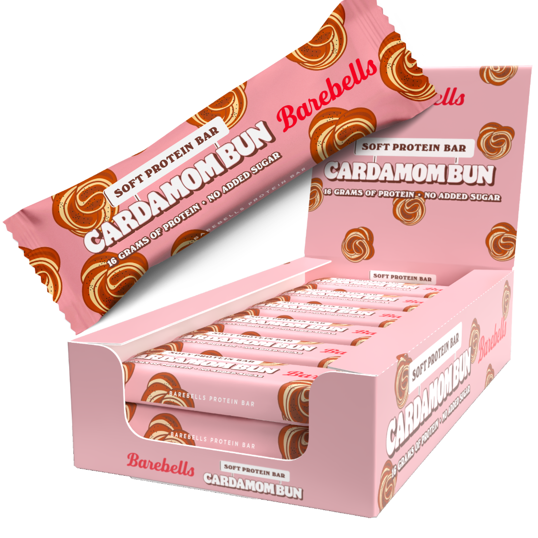 Barebells Soft Bar Cardamom Bun 55g x 12