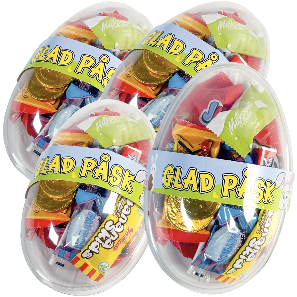 4st Påsk Ägghalva Godis 147.3g