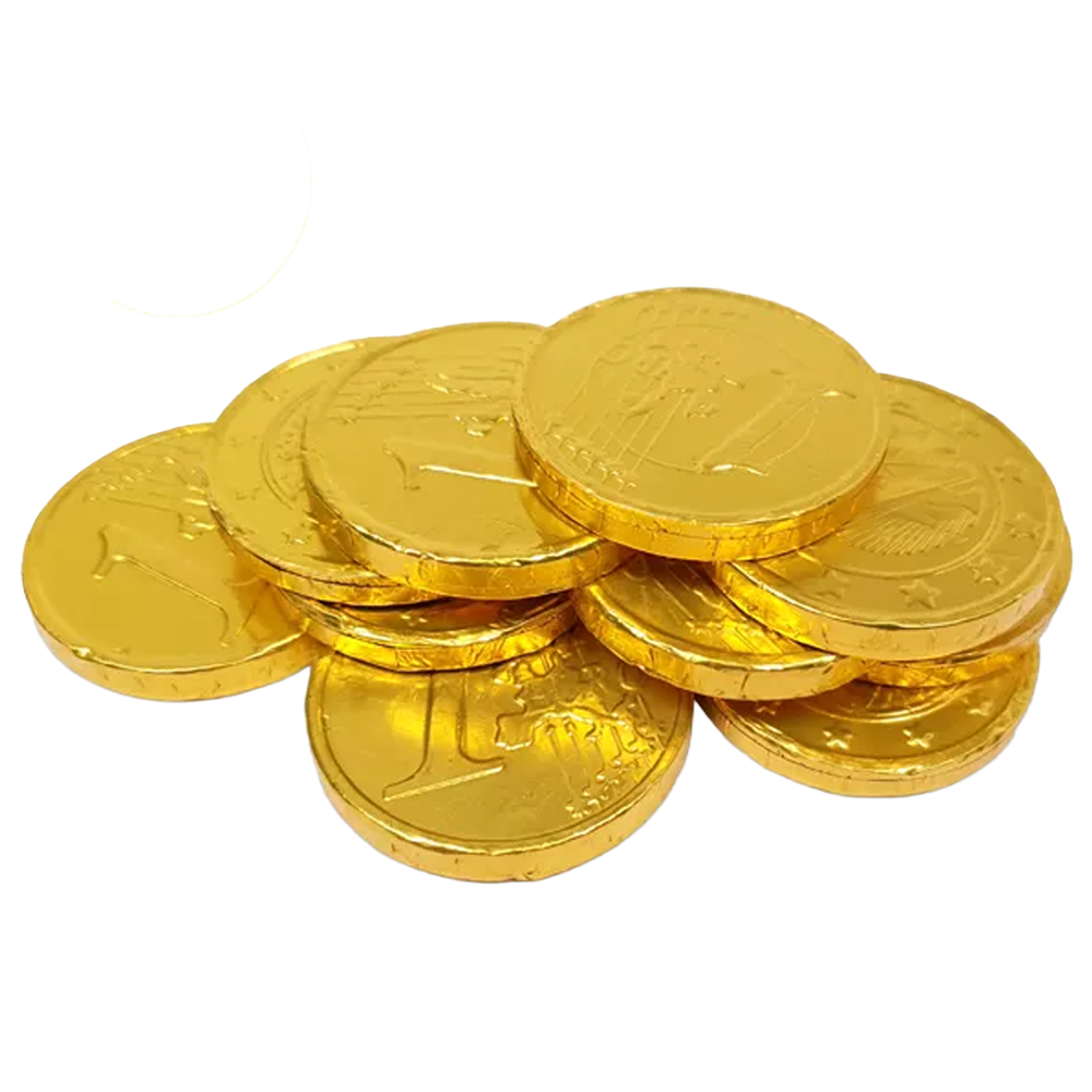 Laica Chokladpengar Guld Euro 1kg