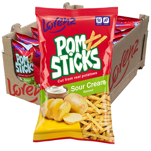 Pomsticks Sourcream 21st x 85g