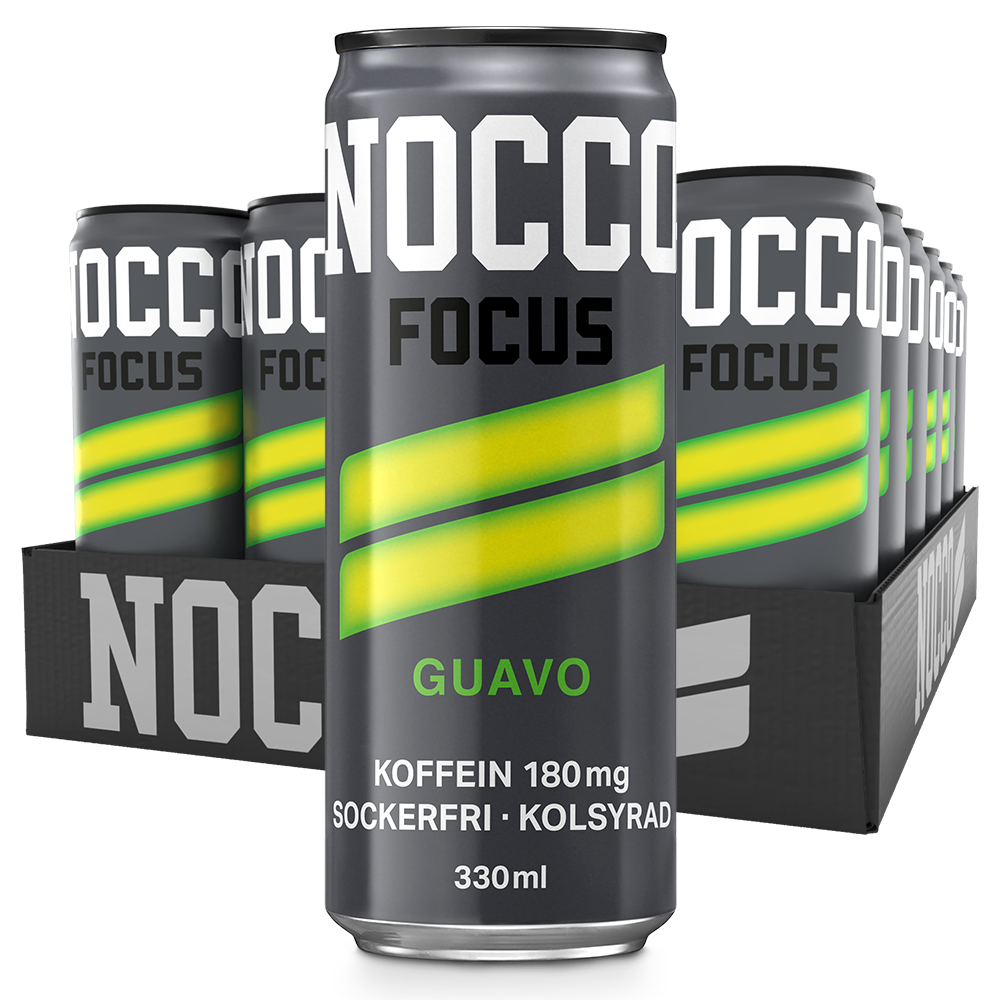 NOCCO Focus Guavo 33cl x 24st