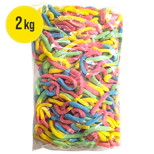 Vidal Sugared Worms 2kg