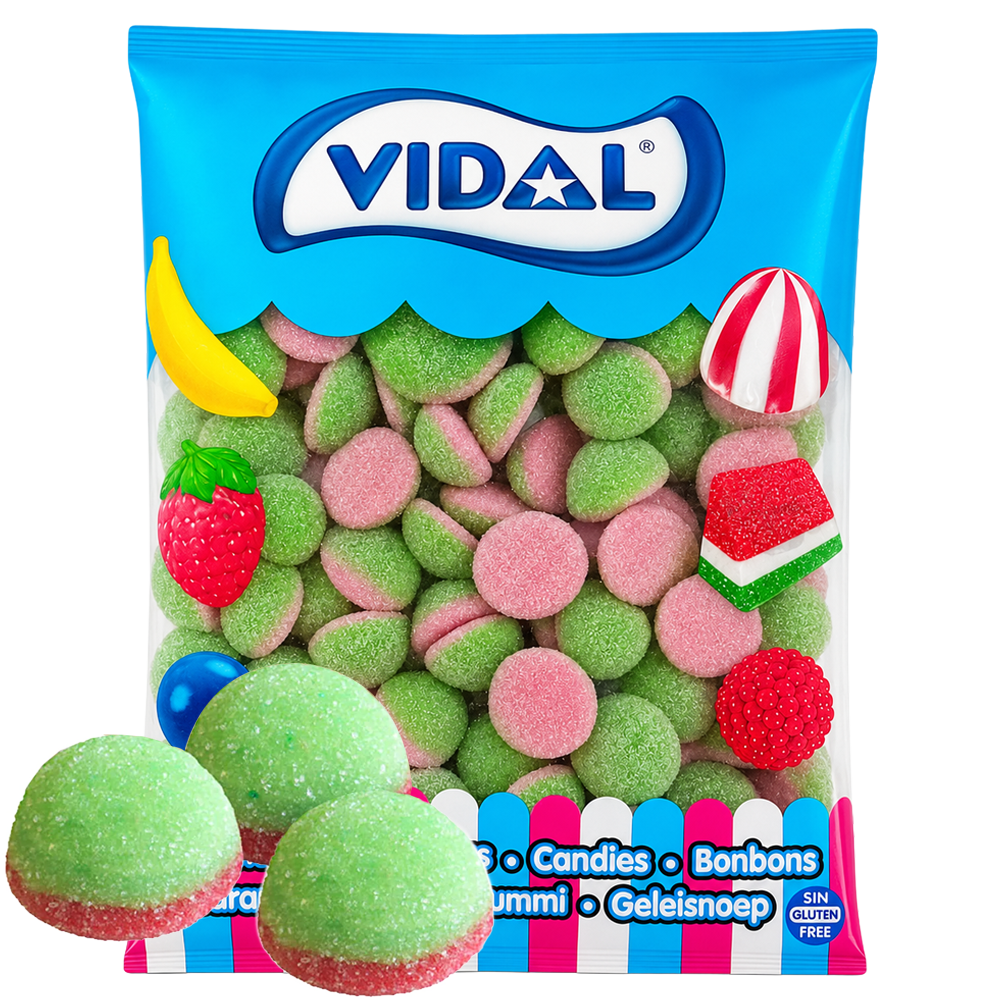 Vidal Fizzy Melon Bombs 3kg