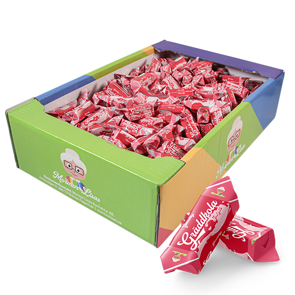 Mormor Lisas Gräddkola Jordgubb 4kg