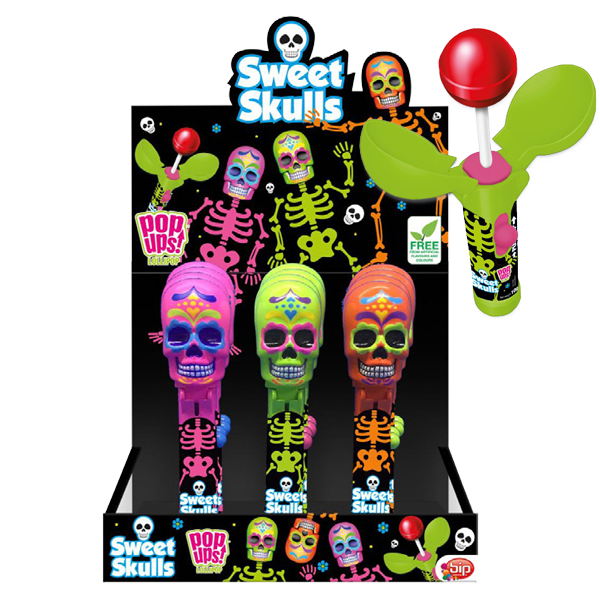 Sweet Skulls Pop Ups 10g x 12st