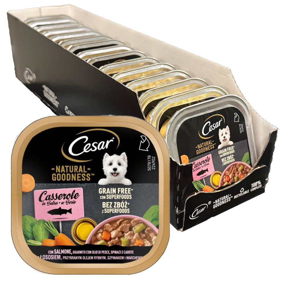 Cesar Casserole Salmon 100g x 16st