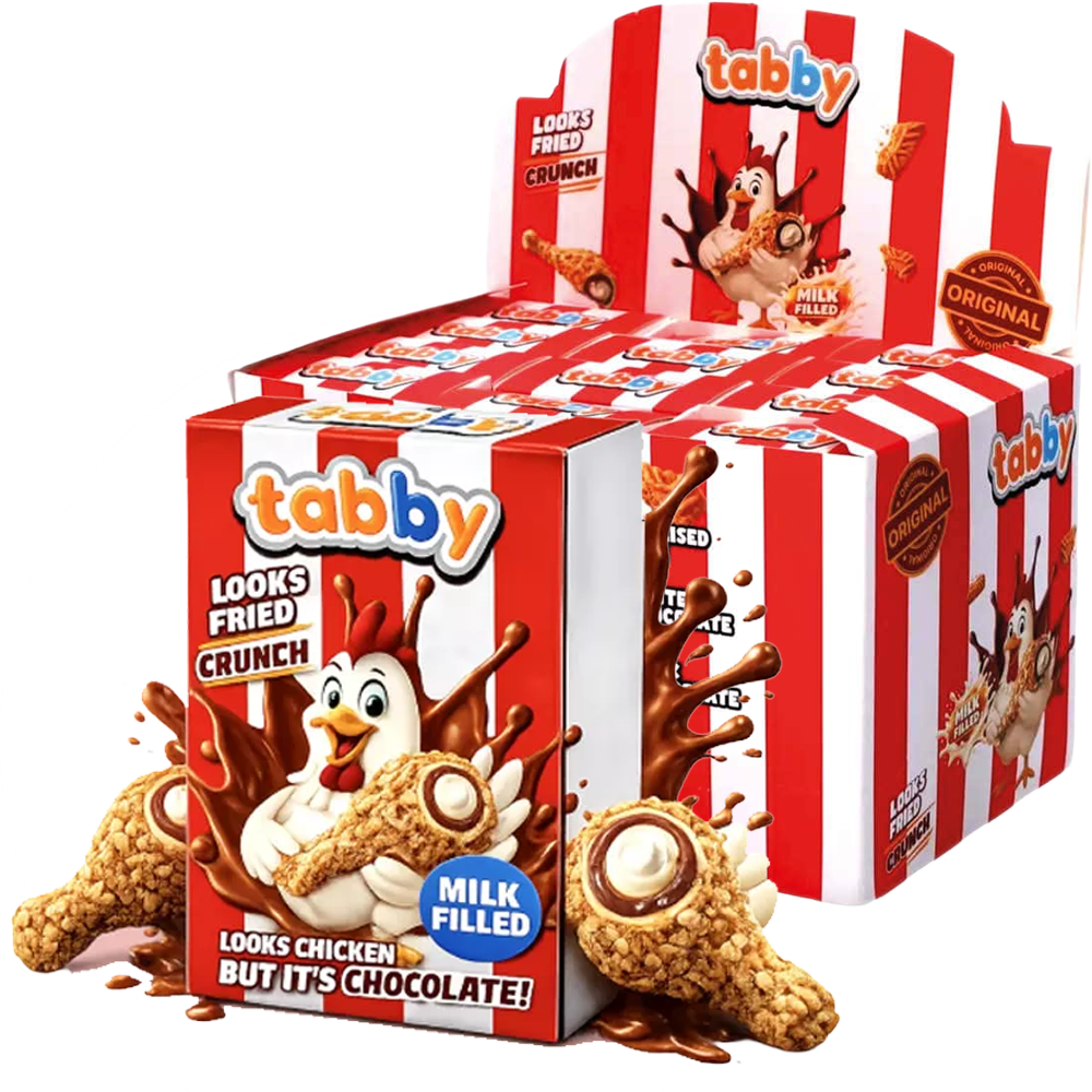 Tabby Fried Chicken Chocolate 50g x 12st