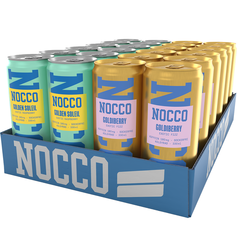 Nocco Golden Soleil & Goldiberry 33cl 24