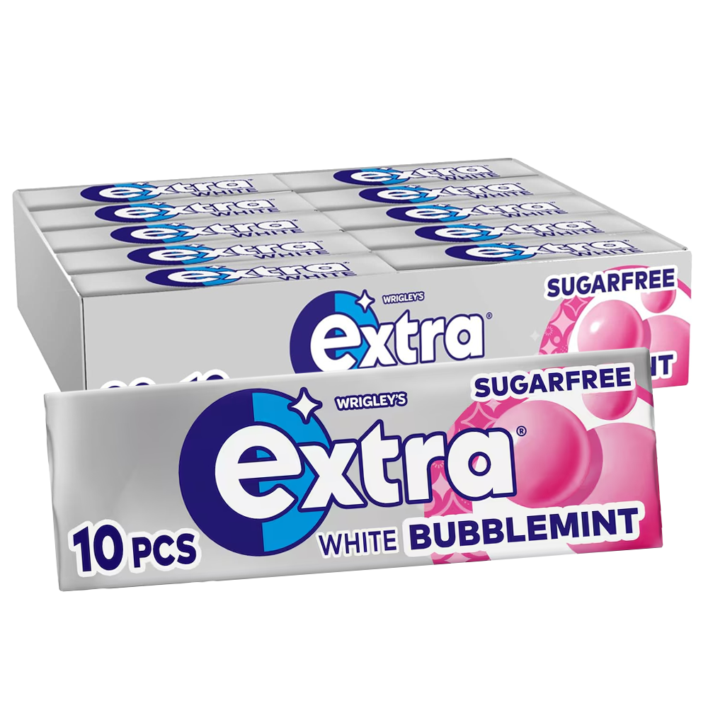 Extra Paket White Bubblemint 30-pack