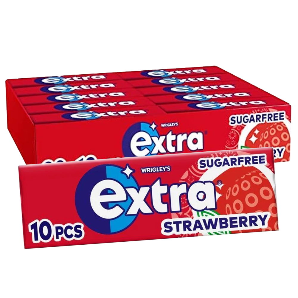 Extra Paket White Strawberry 30-pack