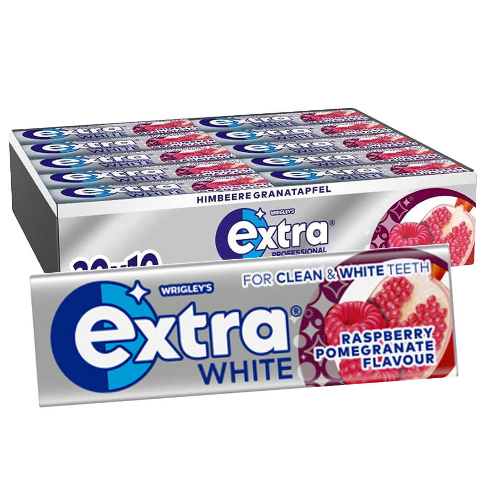 Extra White Raspberry Pomegranate 30-p