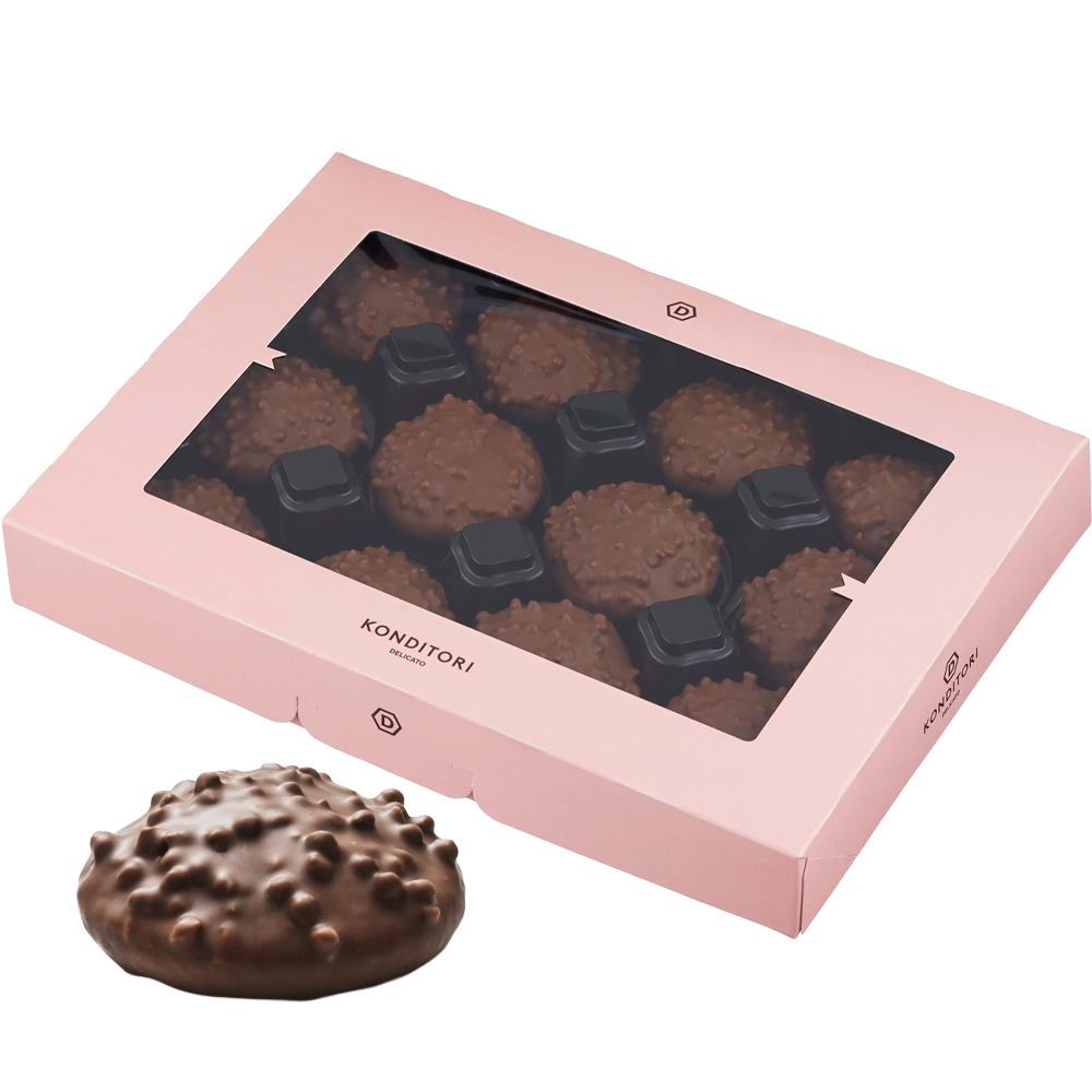 Delicato Krokantbiskvi Lyx 12-pack