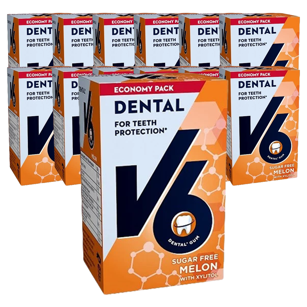V6 Dental Care Melon 12x70 g