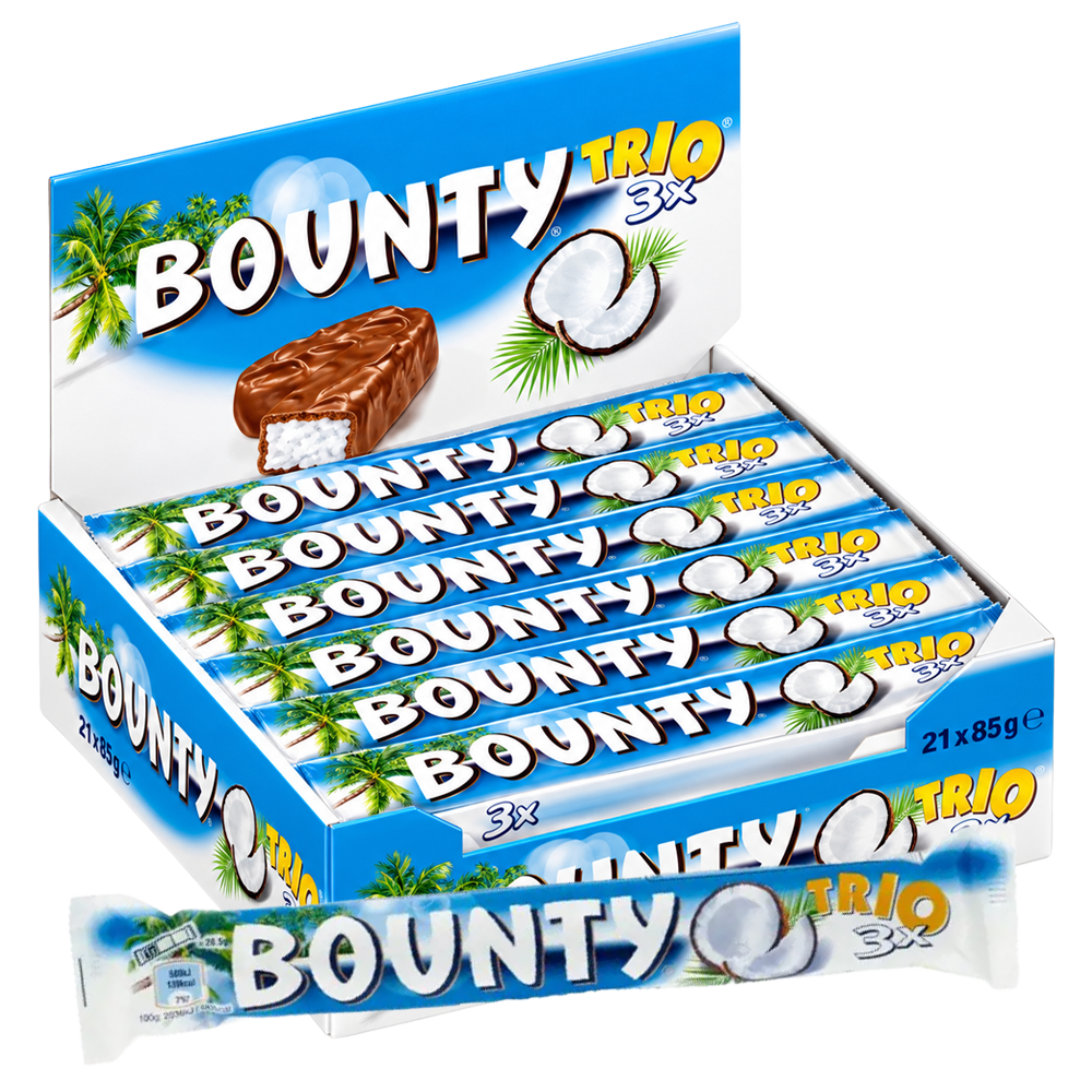 Bounty Trio Kingsize 85g x 21st
