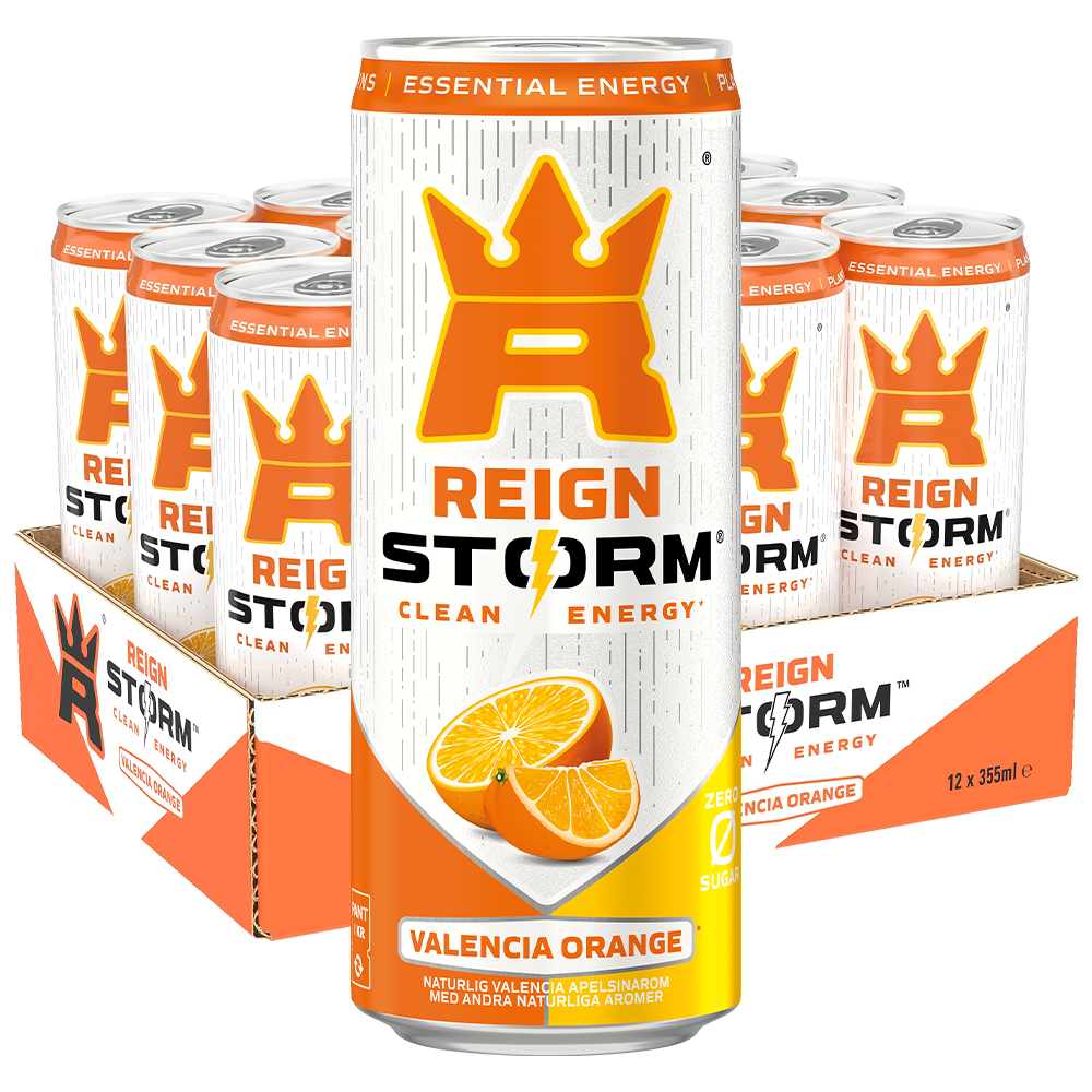 Reign Storm Valencia Orange 355ml x 12st