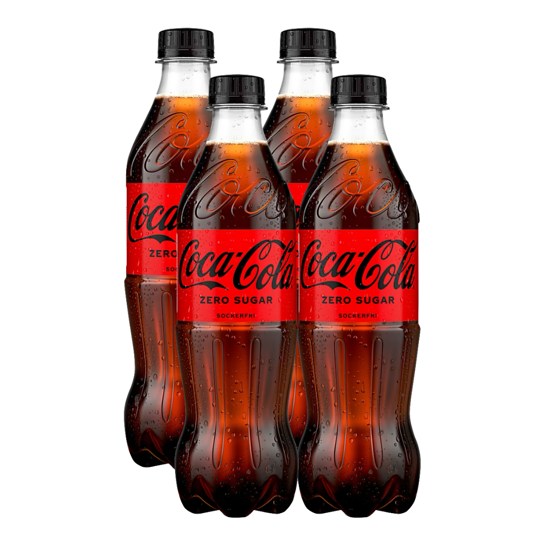 4st - Coca-Cola Zero 50cl