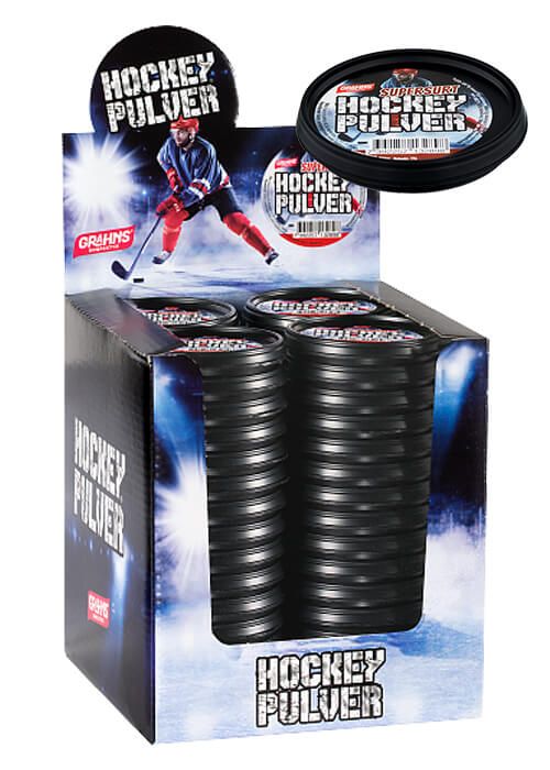 Hockeypulver surt - 60 st